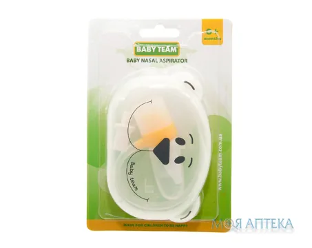 Аспіратор Назальний Baby Team (Бебі Тім) 7003, з трубочкою