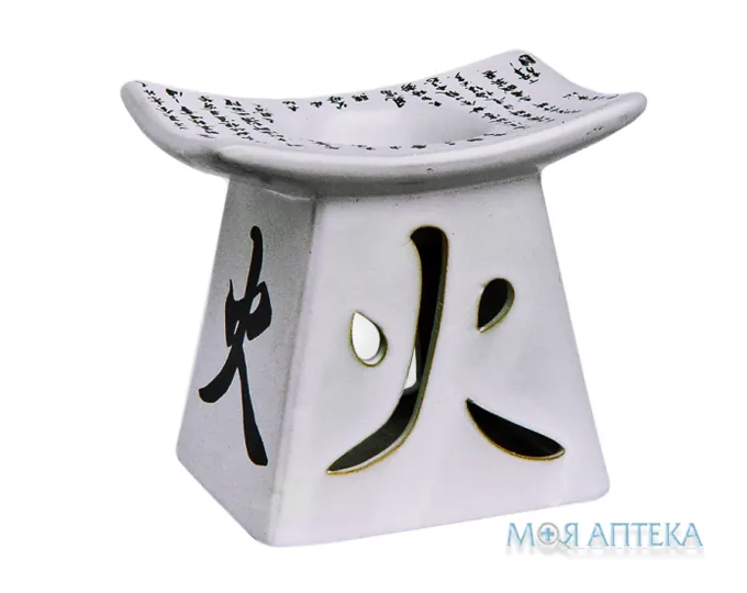 Аромалампа пірамідка Вогонь білий