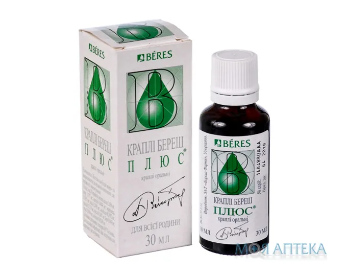 Краплі Береш Плюс кап. орал. фл. 30 мл №1