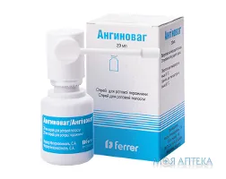 Ангіноваг спрей д/рот. порож. по 20 мл у флак.