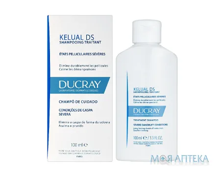 Ducray Kelual DS (Дюкре Келюал ДС) Шампунь проти стійкої лупи 100 мл