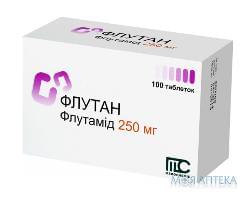Флутан таблетки по 250 мг №100 (10х10)