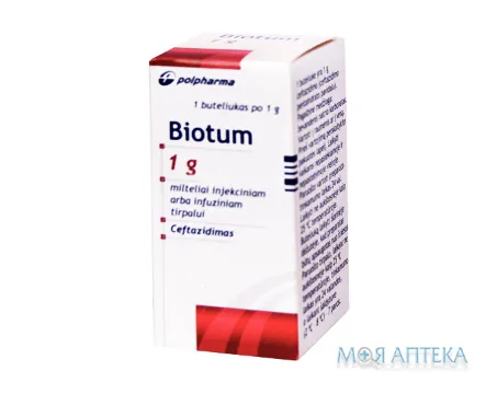 Біотум пор. д/п ін. р-ну 1 г фл. №1
