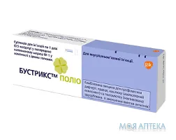 Бустрикс Поліо сусп. д/ін. 1 доза шприц 0,5 мл, з 2-ма голками №1