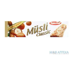 Батончик Мюсли Без Сахара 30 г, горіховий