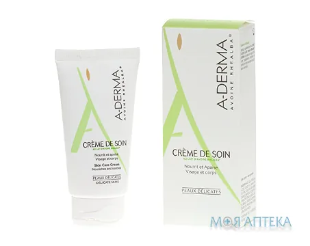 A-Derma (А-Дерма) Крем для щоденного догляду за подразненою шкірою обличчя та тіла 50 мл