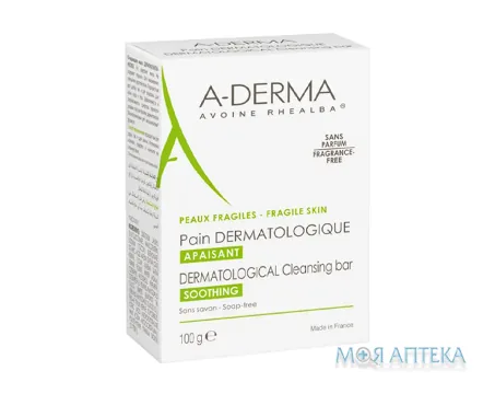A-Derma (А-Дерма) Мило дерматологічне для подразненої шкіри 100 г