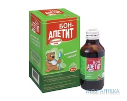 Бон-Апетит сироп фл. 100 мл, в карт. коробці №1