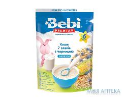 Каша Молочная Bebi Premium (Беби Премиум) 7 злаков с черникой с 6 месяцев, 200г