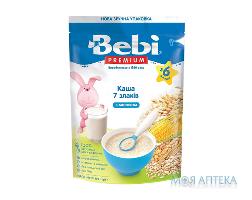 Каша Молочная Bebi Premium (Беби Премиум) 7 злаков с 6 месяцев, 200г