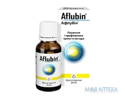 Афлубін краплі ор. по 20 мл у флак.-крап.