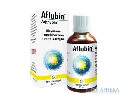 Афлубін краплі ор. по 50 мл у флак.-крап.