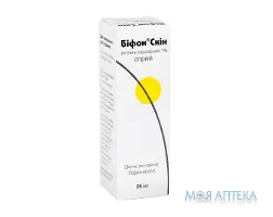 Біфон Скін р-н н/ш 1% флакон-спрей 25 мл, з дозатором №1