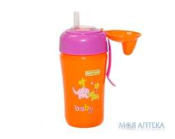 Пляшечка Для Годування Baby Team (Бебі Тім) 5012 300 мл, із силіконовим носиком