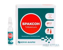 браксон р-р амп. 40 мг/мл 2 мл №10