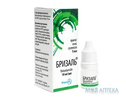 Бризаль крап. глаз., сусп. 10 мг/мл фл. 5 мл №1