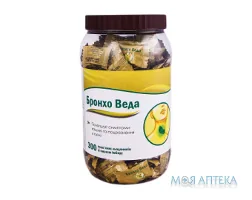 Бронхо Веда Трав`яні Льодяники Зі Смаком Імбиру льодяники банка №300