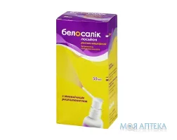 Белосалік Лосьйон р-н нашкірний фл. 50 мл, з механ. помп. розпилювачем №1