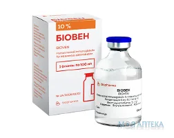 Біовен р-н д/інф. 10% пляшка 100 мл №1