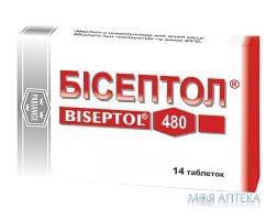 Бісептол табл. 480 мг №14