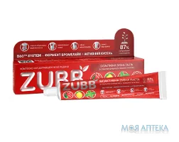 Зубна паста Zubb Біоактивна 90 г, зі смаком барб., лимона та м`яти