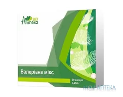 Валеріана Мікс капс. 250 мг №30