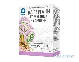 Валеріани Кореневища З Корінням 50 г пачка, з внутр. пакетом