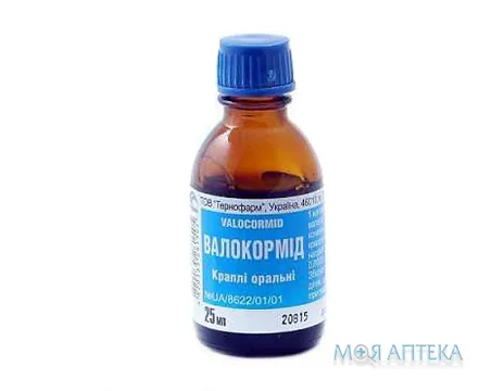 Валокормід кап. орал. фл. 25 мл