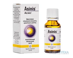 Асініс краплі ор. по 20 мл у флак.-крап.