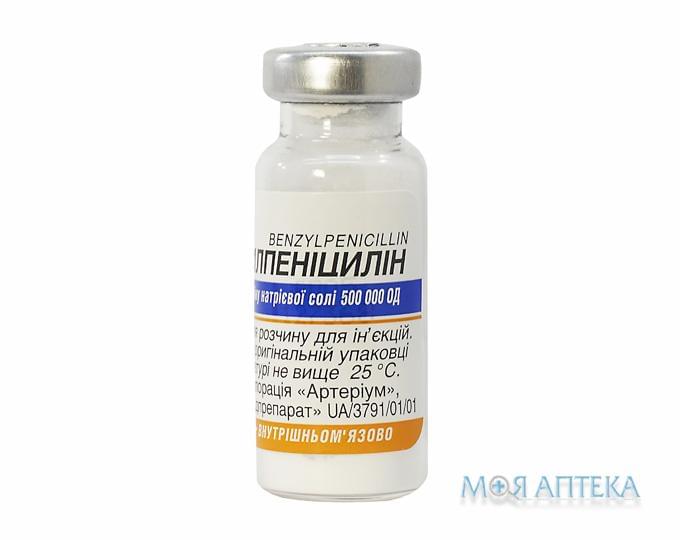 Бензилпенициллина натриевая соль 500000ед