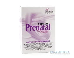 Вітрум Пренатал Форте табл. п/о фл. №30