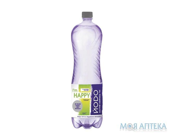Вода Питьевая Негазированная Искусственно-Йодированная Йодо (Jodo) бутылка 1,5 л