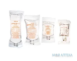 Глюкоза р-н д/інф. 5% контейнер 500 мл