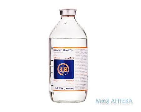 Гепасол Нео 8%, р-н д/інф. пляшка 500 мл №1