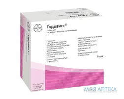 Гадовіст 1,0 р-н д/ін. 1 ммоль/мл шприц скляний 7,5 мл №5