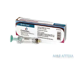 Гардасил сусп. для в/м введ. фл. 0,5 мл, 1 доза №1