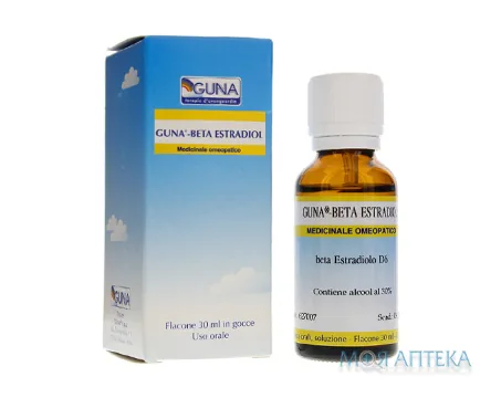 Гуна-Бета-Естрадіол краплі ор. по 30 мл у флак.-крап.