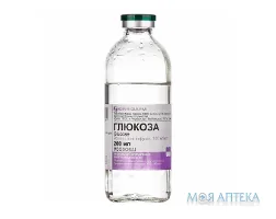 Глюкоза р-н д/інф. 100 мг/мл пляшка 200 мл
