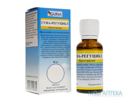 Гуна-Регуцикл кап. орал. фл.-капельн. 30 мл №1