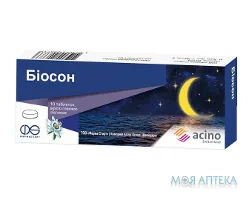 Біосон таблетки, в/плів. обол., №10 (10х1)