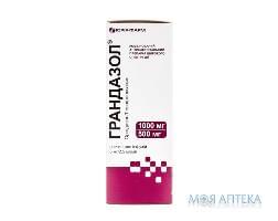 Грандазол р-н д/інф. 2,5 мг + 5 мг контейнер 200 мл, у пачці