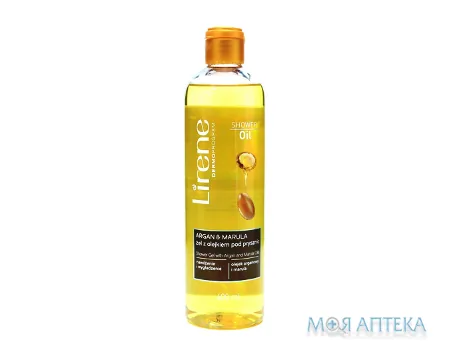 Гель Для Душа З Оліями Арган І Марула Lirene 400 мл