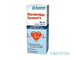 Валекард-Здоров`я краплі ор. по 50 мл у флак.-крап.
