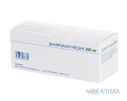 Дакарбазин пор. д/ин. 200 мг ин балк №10 Medac (Германия)
