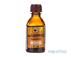 Валокормід краплі ор. по 25 мл у флак.