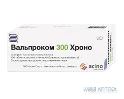 Вальпроком хроно табл. 300 мг №100