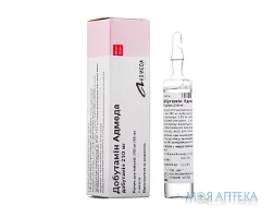 Добутамін Адмеда р-н д/інф. 250 мг/50 мл амп. 50 мл №1