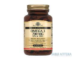 Солгар Омега-3 подвійна  Капс. 700 мг н 30