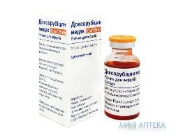 Доксорубицин Медак р-р д/инф. 2 мг/мл фл. 25 мл №1