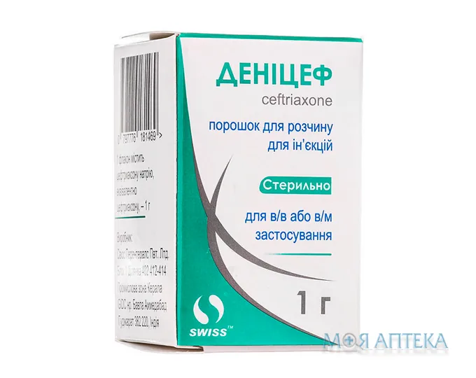 Деніцеф пор. д/р-ну д/ін. 1 г фл. №1